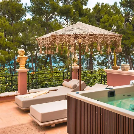 Scorpios Mansion Loft / Downtown Skala / Seaside Дом отдыха